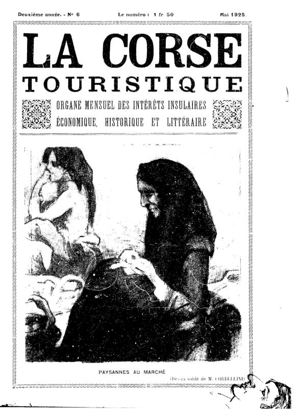 >La Corse touristique. Mai 1925