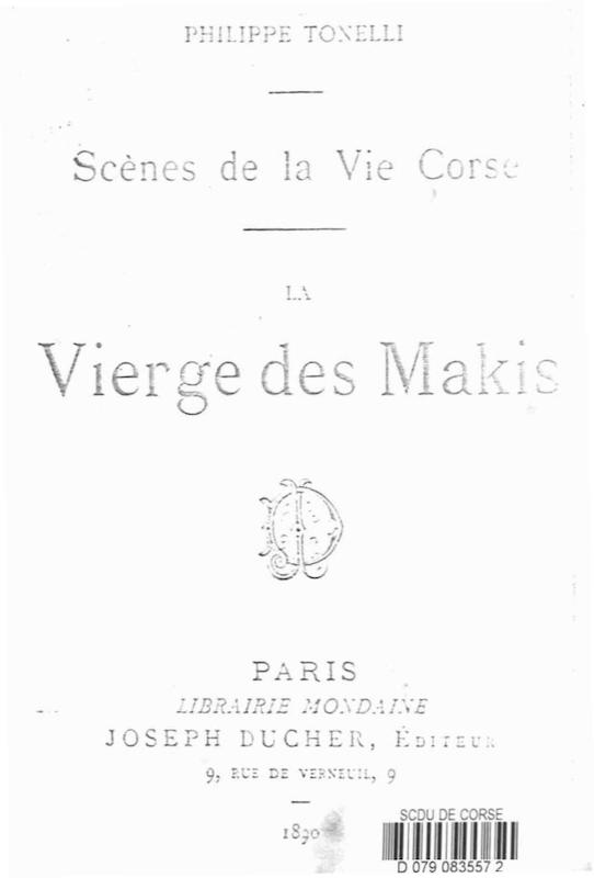 >La vierge des Makis