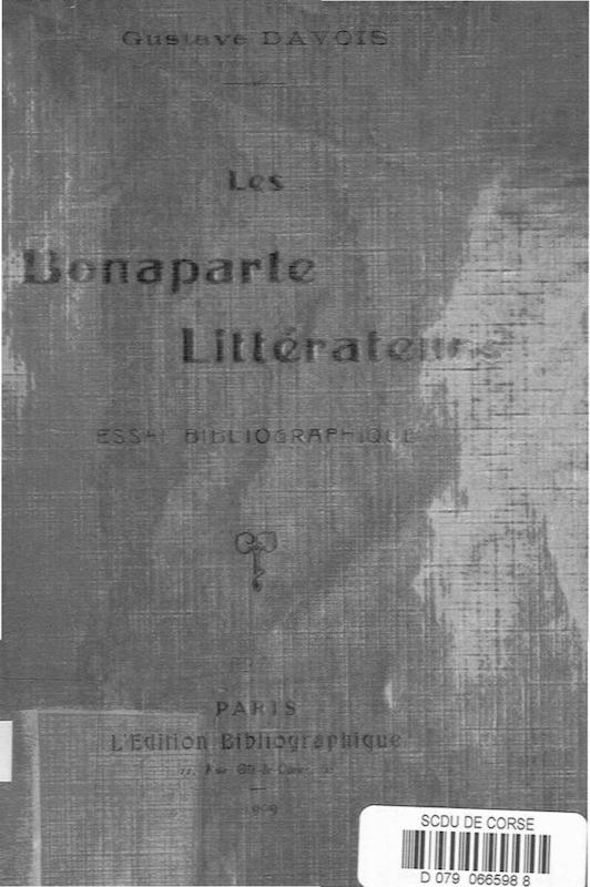 >Les Bonaparte littérateurs