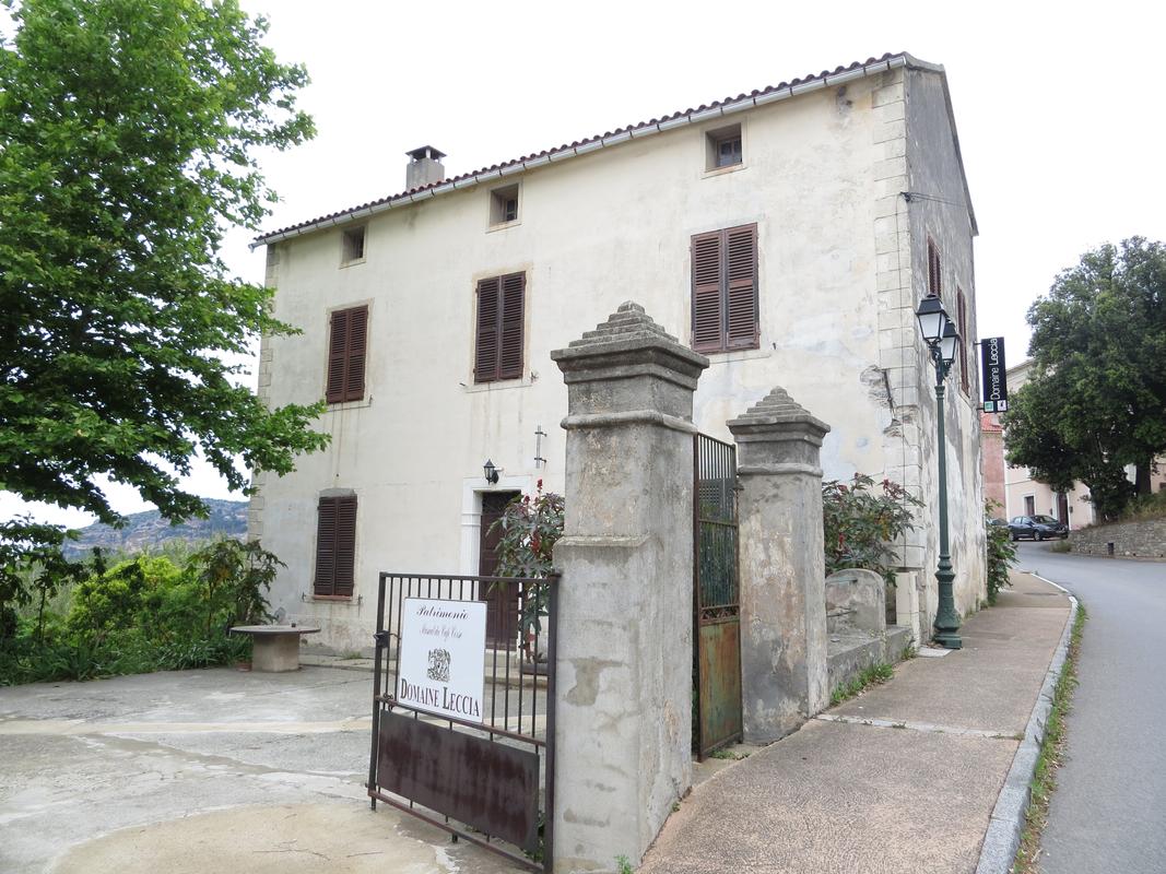 Maison de vigneron de la famille Leccia (Canale)