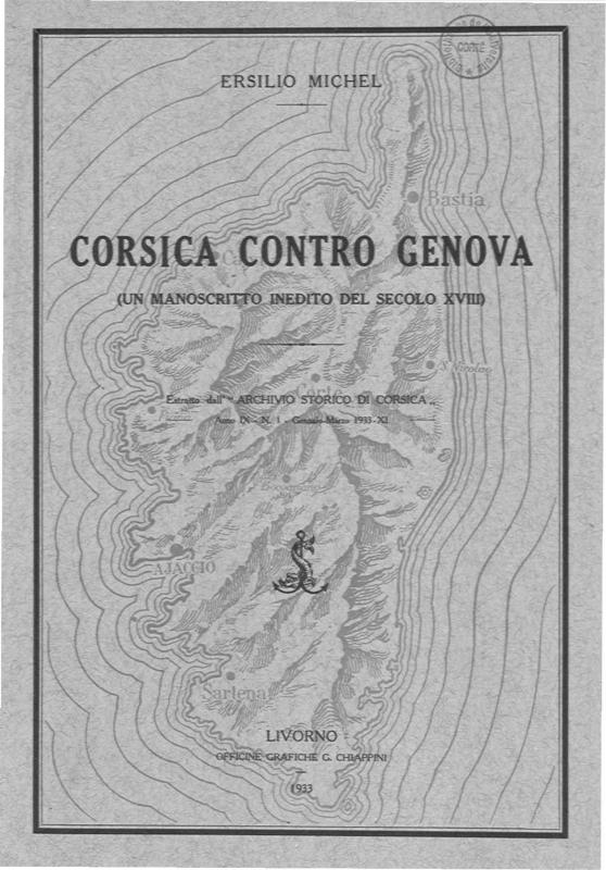 >Corsica contro Genova