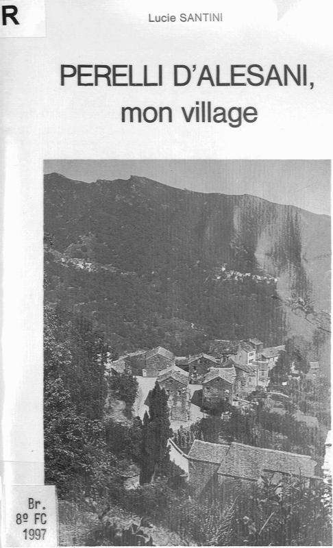 >Perelli d’Alesani : mon village
