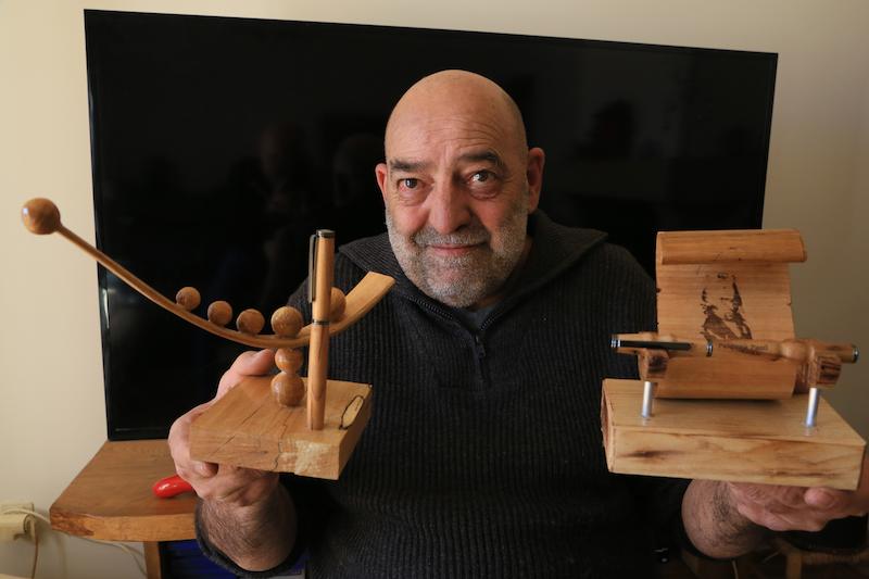 >Sylvain Mattei, artisan du bois (photo 1)
