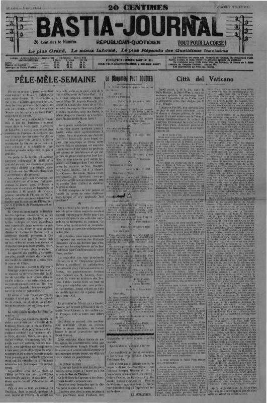 Bastia-Journal (1933-07)