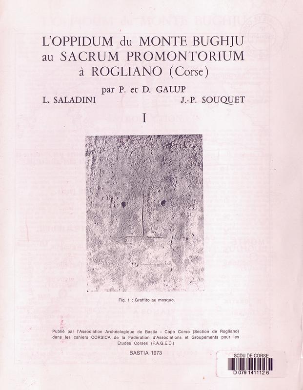L'Oppidum du Monte Bughju au Sacrum Promontorium à Rogliano