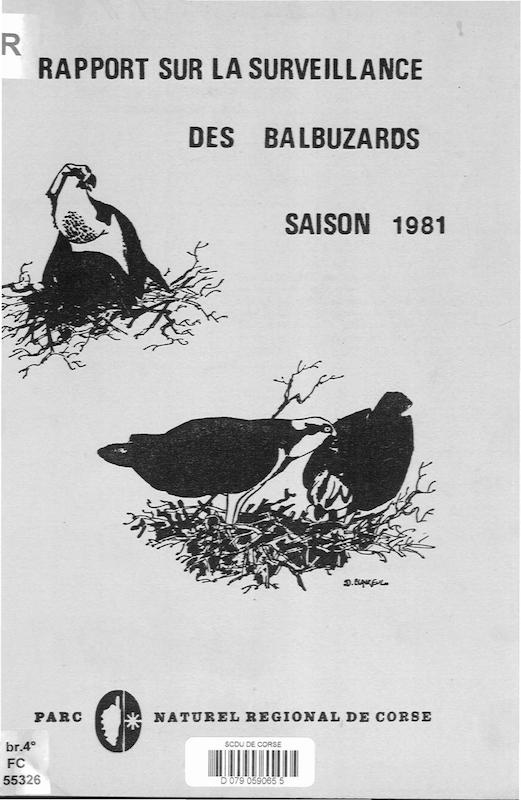 >Rapport sur la surveillance des balbuzards saison 1981