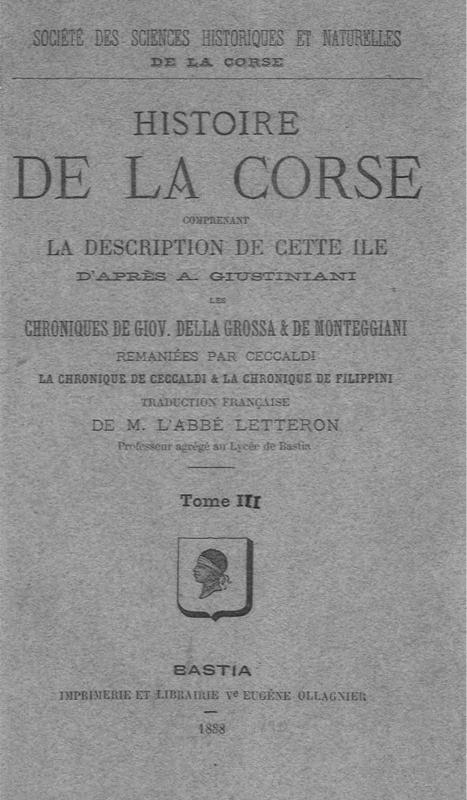 >Bulletin de la Société des Sciences Historiques et Naturelles de la Corse,1890