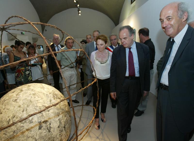 >Frédéric Mitterrand en visite au Musée de la Corse et au FRAC