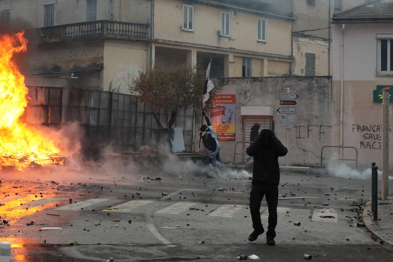 >Violences en marge de la manifestation pour Yvan Colonna (photo 8)