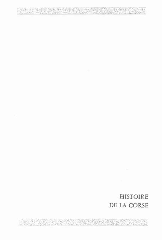 >Histoire de la Corse