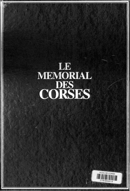>Le mémorial des Corses