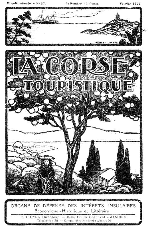 >La Corse touristique. Février 1928