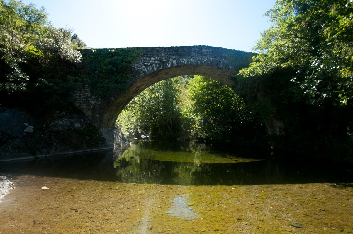 Pont génois dit Ponte e techje (Liceto Vecchio)
