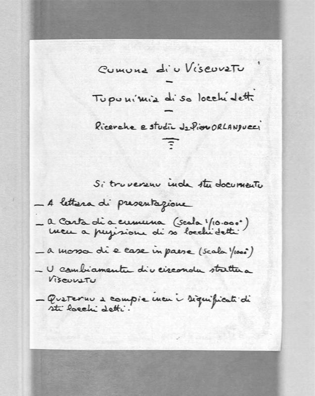 >Richerche e Studii Cummuna di u Viscuvatu