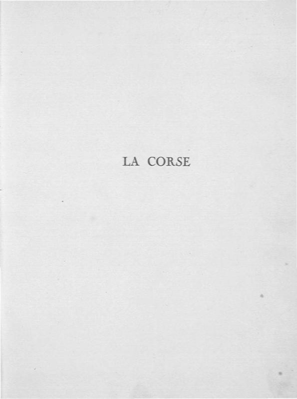 >La Corse