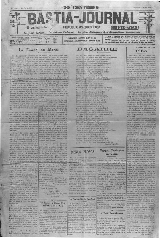 Bastia-Journal (1930-03)