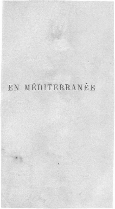 En Méditerranée