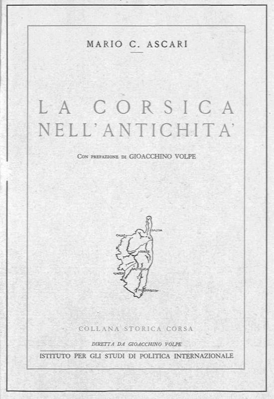 La Corsica nell'antichità