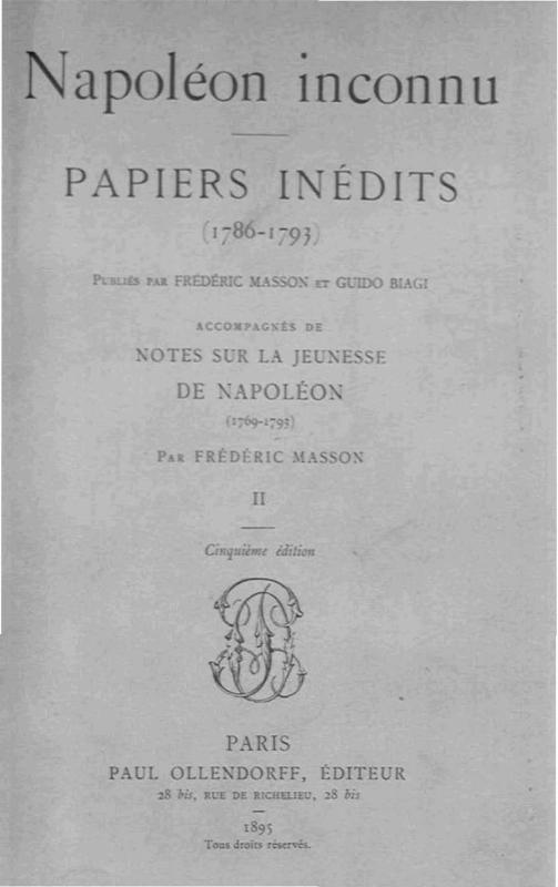>Napoléon inconnu