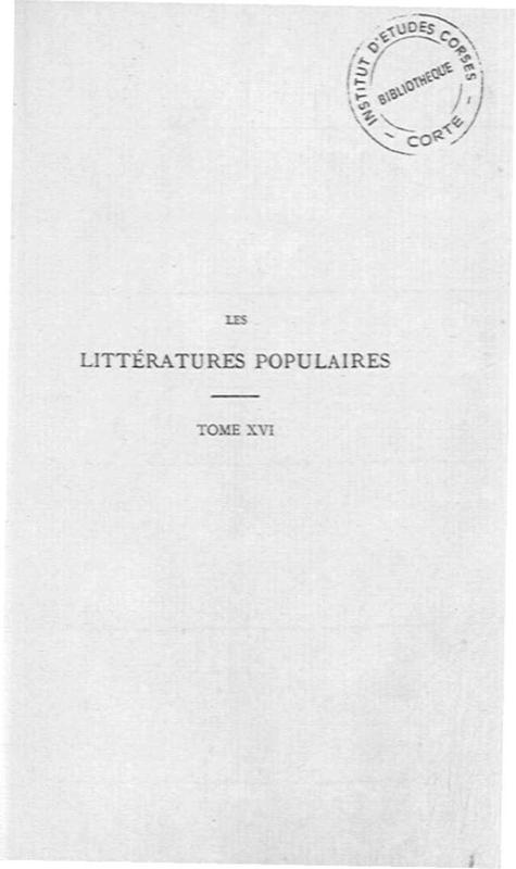 >Les littératures populaires de toutes les nations