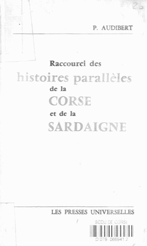 >Raccourci des histoires parallèles de la Corse et de la Sardaigne
