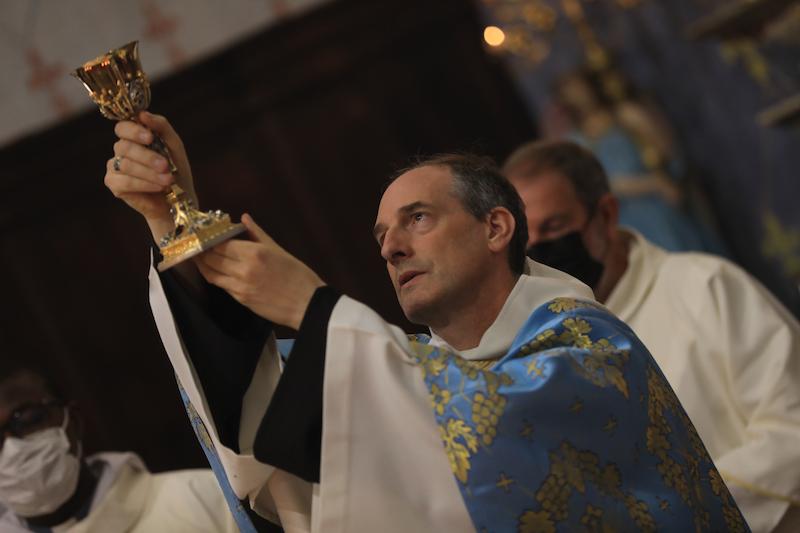 >Première visite de l'évêque Bustillo en l'église de Corte (photo 3)