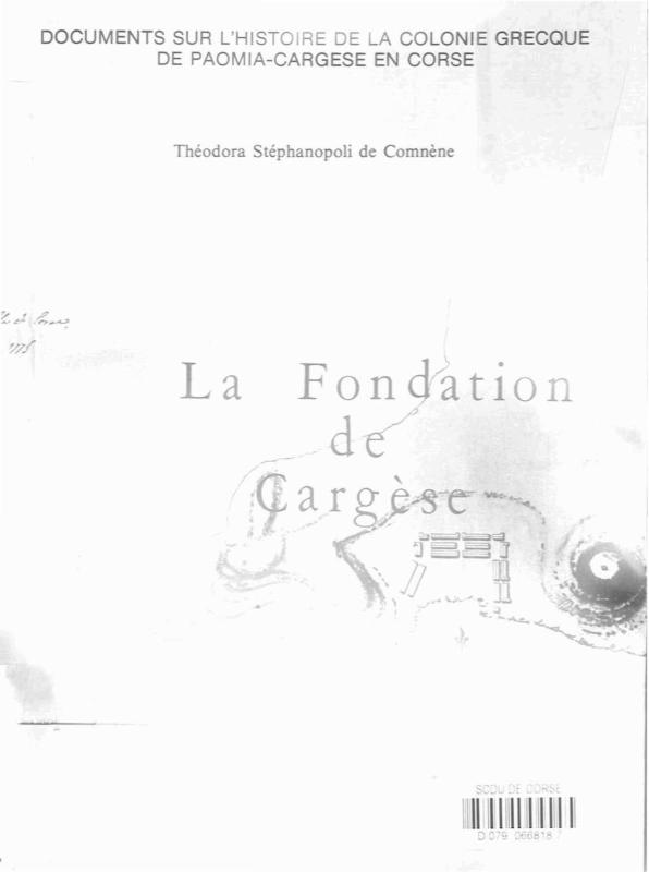 >La Fondation de Cargèse