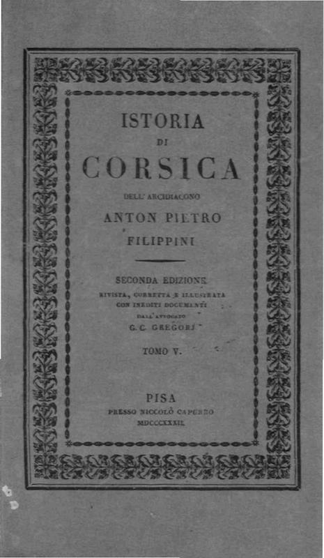 >Istoria di Corsica