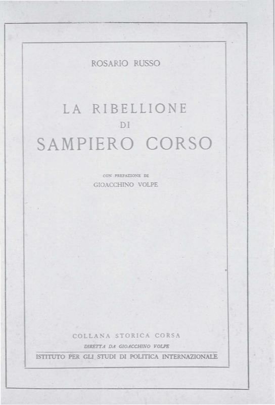 >La ribellione di Sampiero