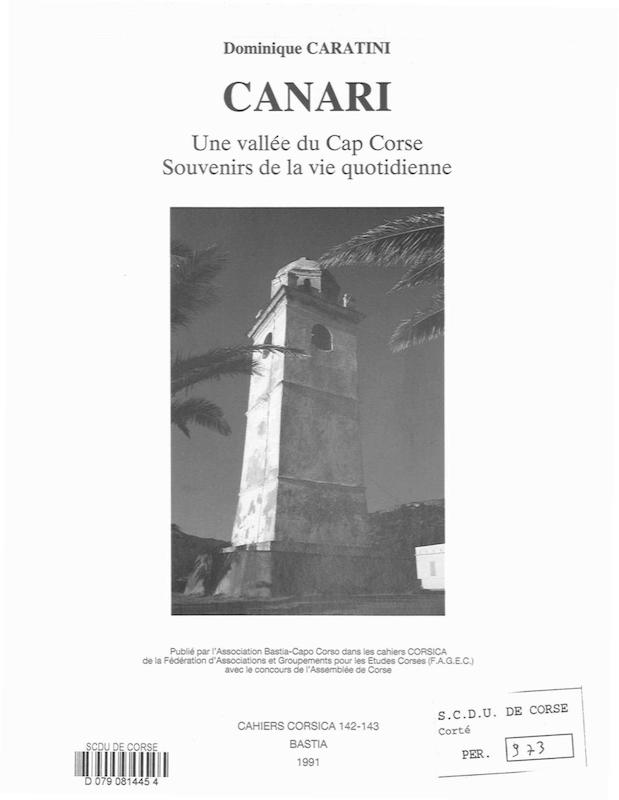 >Cahiers Corsica N°142-143