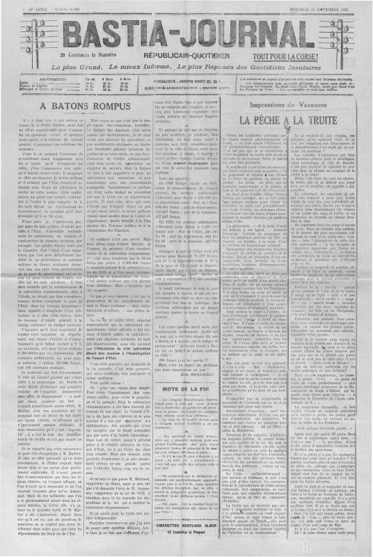 >Bastia-Journal (1926-09-15)