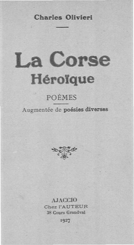 >La Corse héroîque