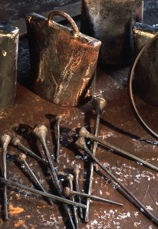 >Fabrication des clochettes par le ferronnier Marcelli — E tintenne (photo 23)