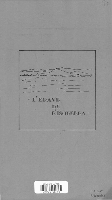 >L'épave de l'Isolella