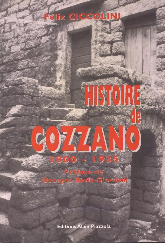 >Histoire de Cozzano 1800-1935