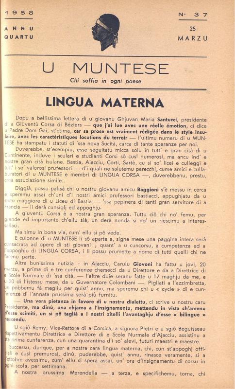 >U Muntese (1958)