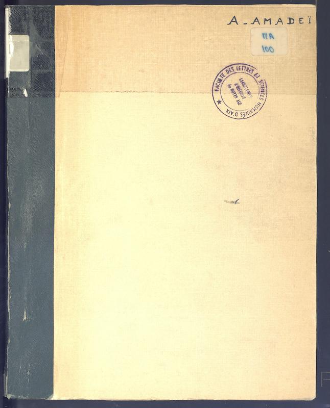 >Les terres de l'abbaye de la Gorgone en Corse et la société du nord de la Corse, XI-XIII siècles