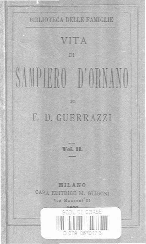 >Vita di Sampiero d'Ornano