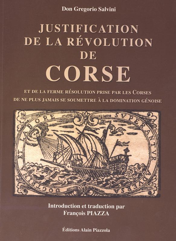 >Justification de la révolution de Corse