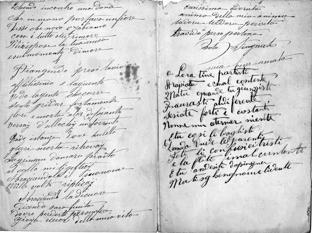 Documents familiaux anciens: lettres de l'époque impériale (Joseph-Antoine Canasi)
