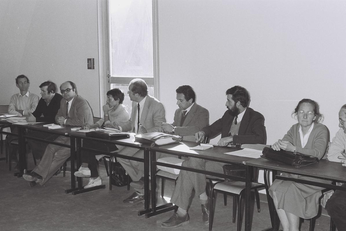 Fonds Martinetti - 1er conseil d’administration (1982)