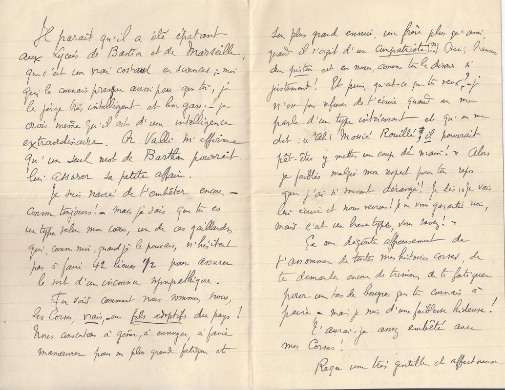 Correspondance de John-Antoine Nau à Jean Royère (28 octobre 1913)