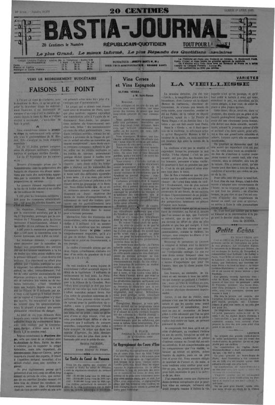 >Bastia-Journal (1933-04)