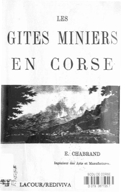 >Les Gîtes miniers en Corse