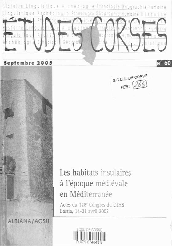 >Études Corses n°60