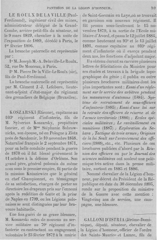 >Notice sur Galloni d'Istria Jérôme Dominique
