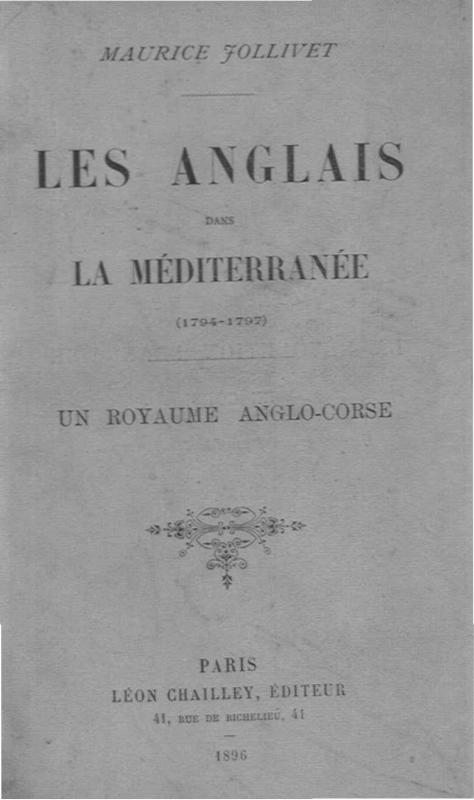 >Les Anglais dans la méditerranée