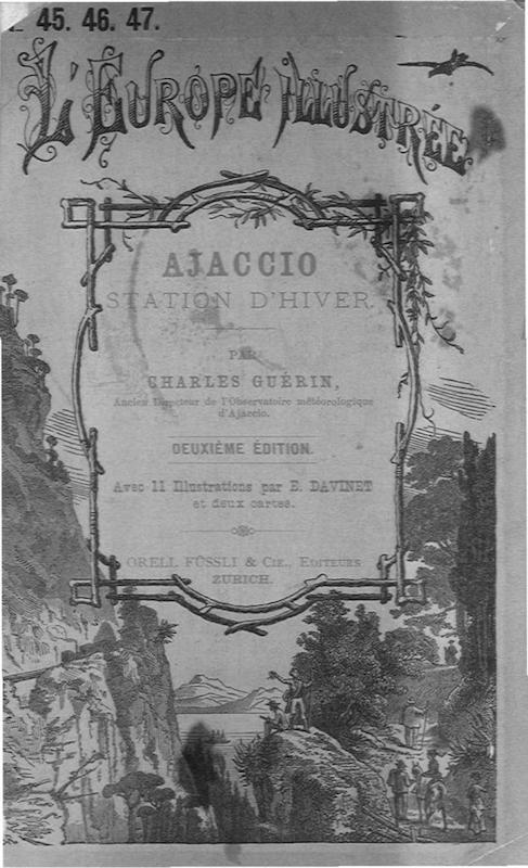 >Ajaccio station d'hiver (l'Europe illustrée 2ème édition)