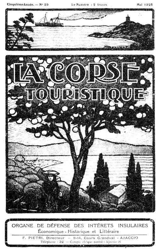 >La Corse touristique. Mai 1928