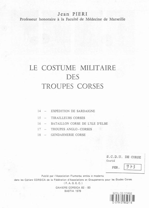 >Cahiers Corsica